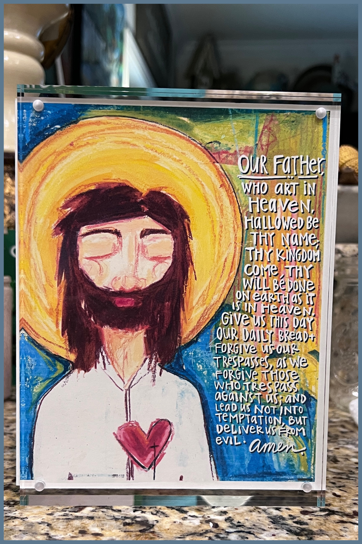 Our Father Art Card - August 2025