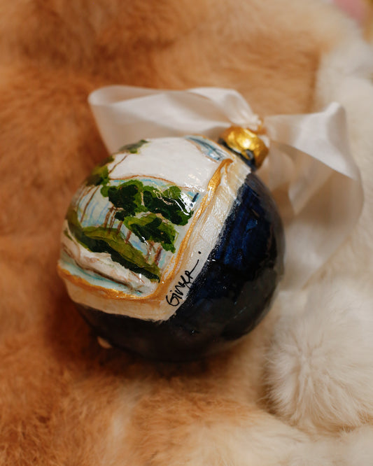 The Coastal Dune Lake Ornament