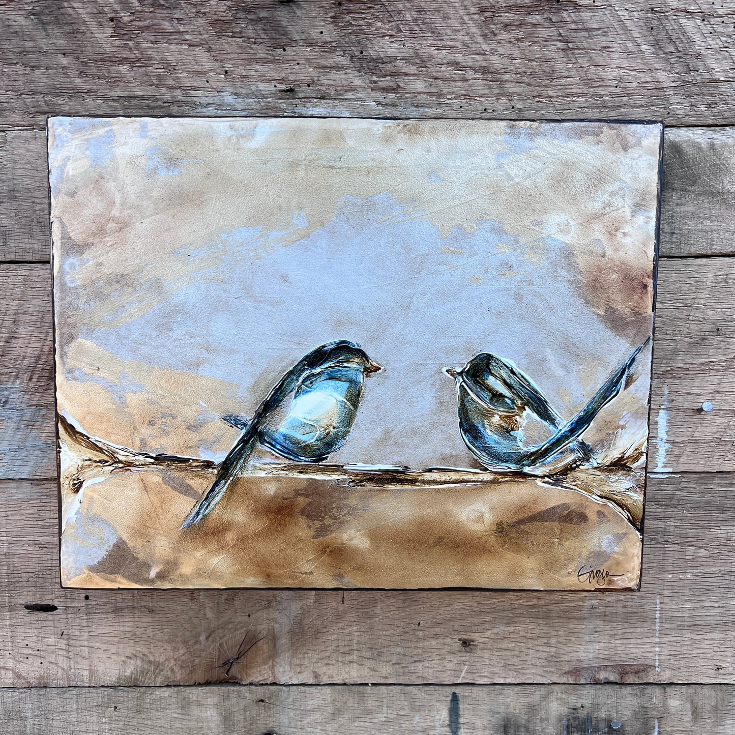 Sparrows Two Horizontal