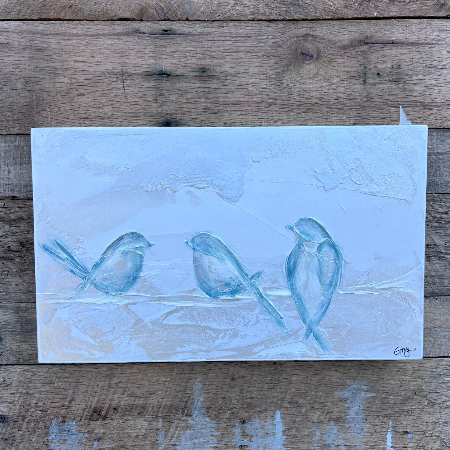 Sparrows White Horizonal