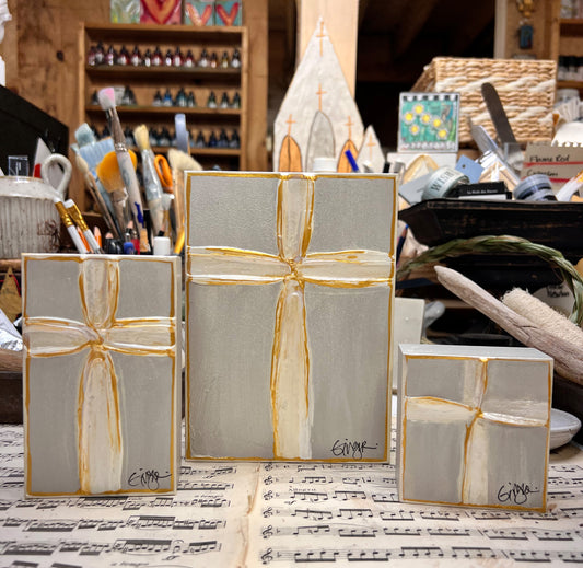Blessed Be Cross Canvas