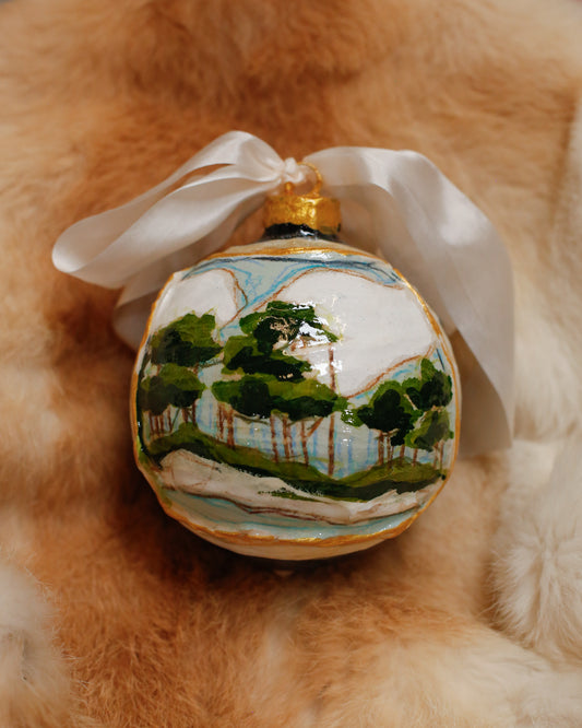 The Coastal Dune Lake Ornament