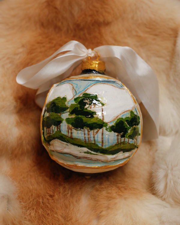 The Coastal Dune Lake Ornament
