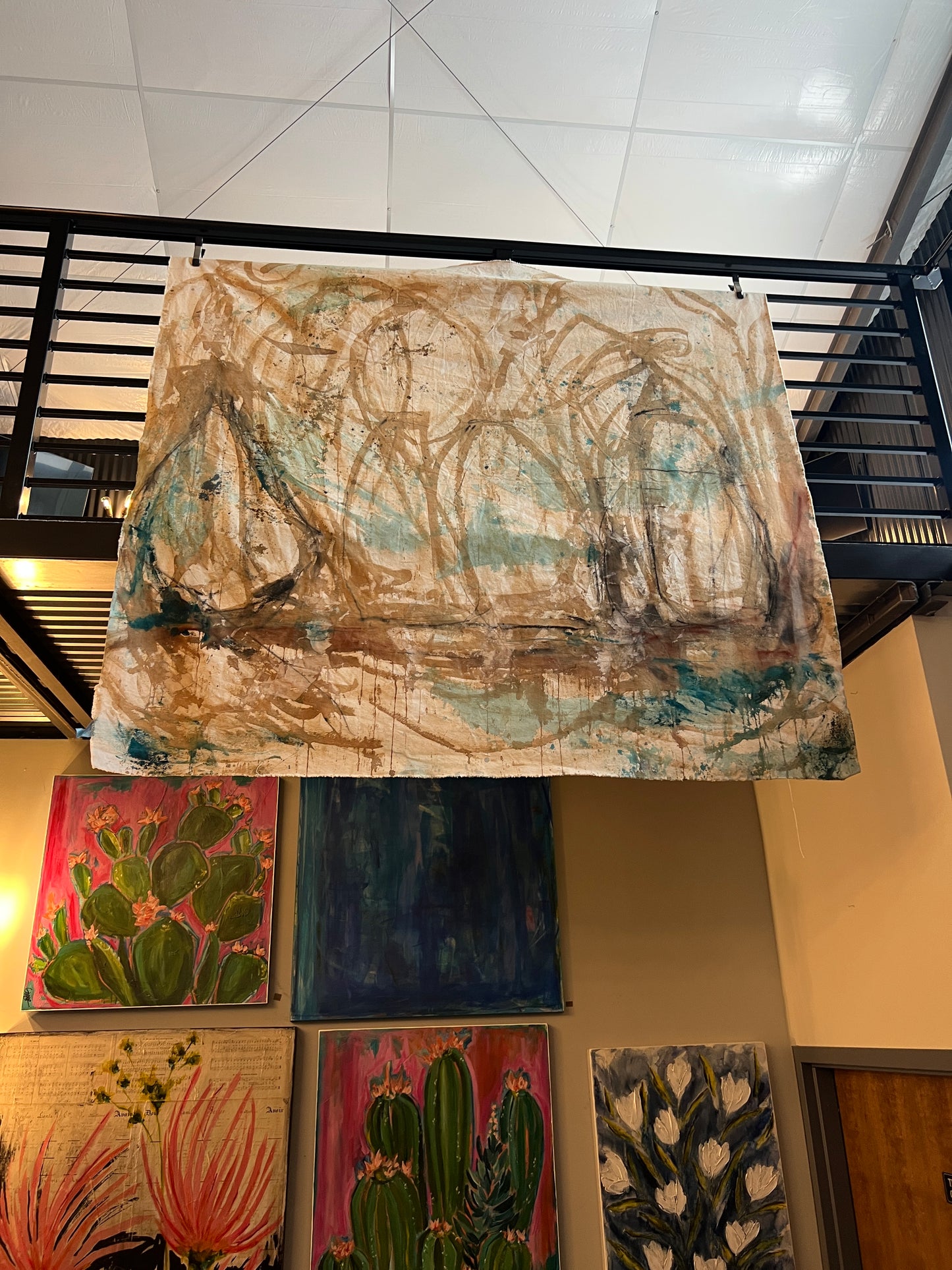 Distillery 98 Collection: Loose Canvas Abstracts