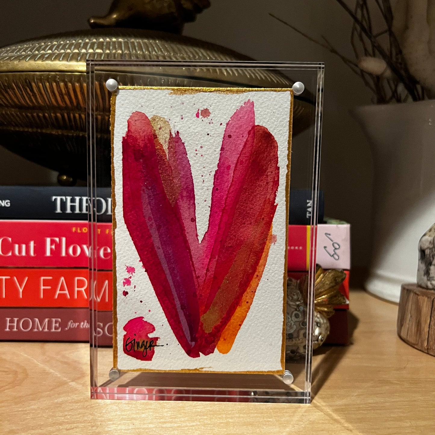 Hearts with Acrylic Frames