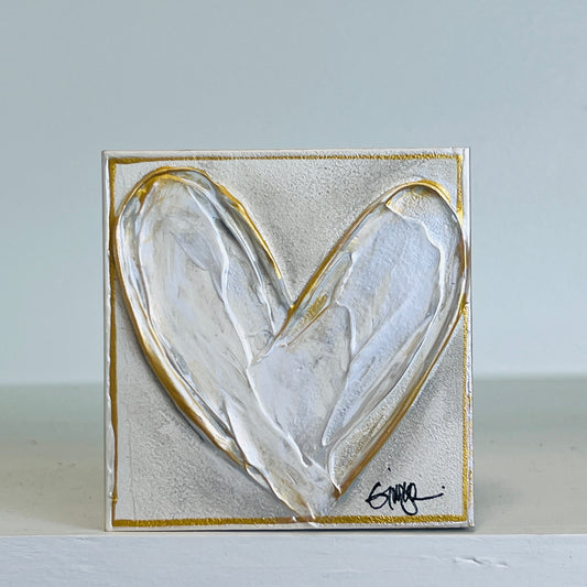 Big Love White Hearts