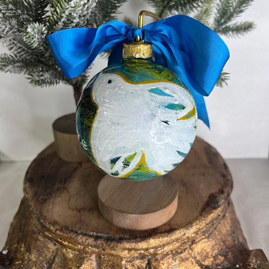 Dove Ball Ornament