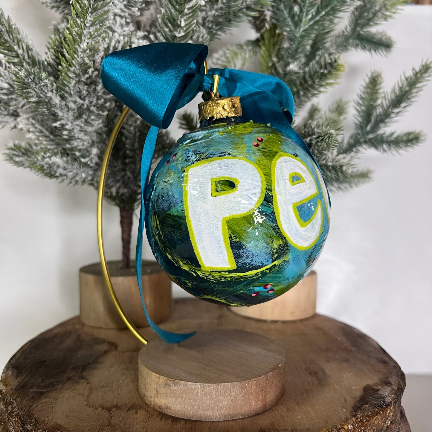 Peace Ball Ornament