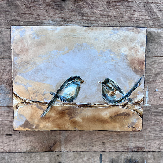 Sparrows Two Horizontal