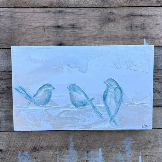 Sparrows White Horizonal