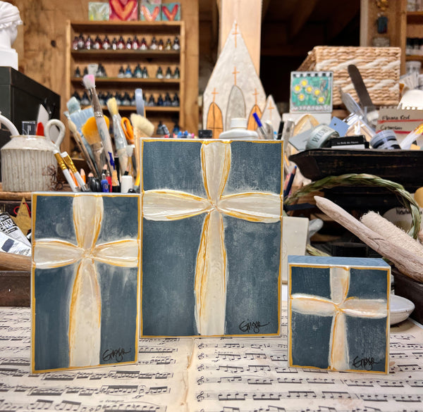 Blessed Be Cross Denim