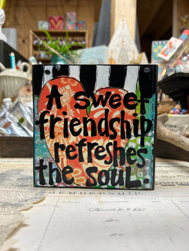 A Sweet Friendship Refreshes the Soul