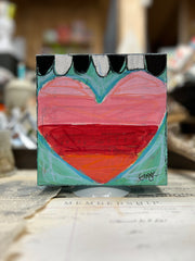 Valentine's Day Heart Paintings