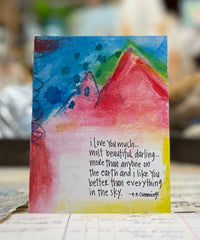 Watercolor Stationery
